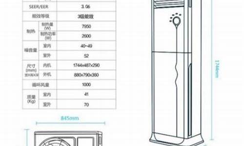 柜式空调尺寸一般是多少圆柱_柜式空调尺寸